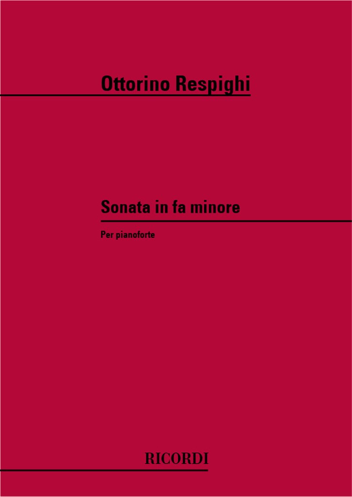 Sonata In Fa Min.